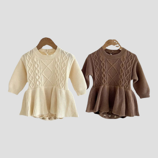 Willow Knit Romper Dress