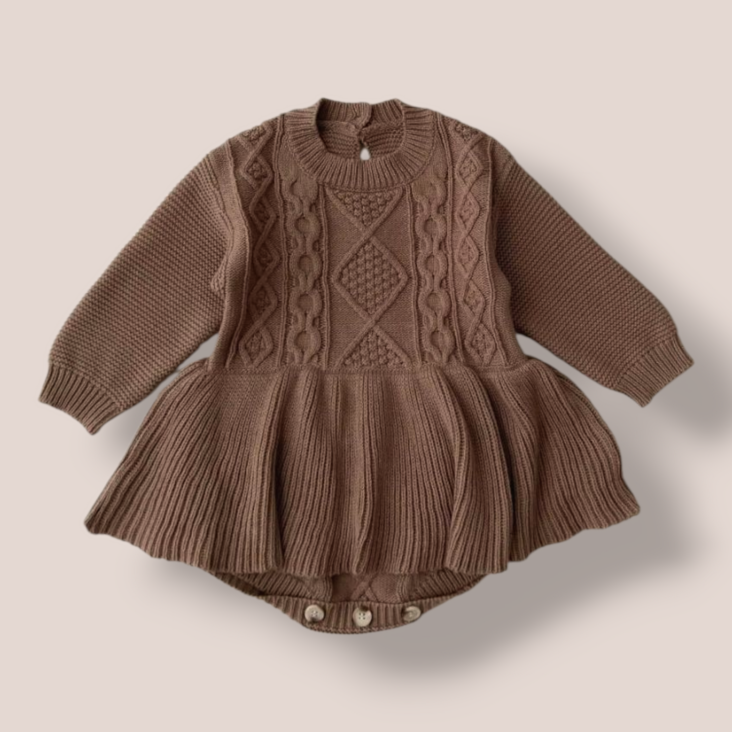 Willow Knit Romper Dress