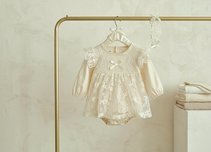 Lace Bloom Romper