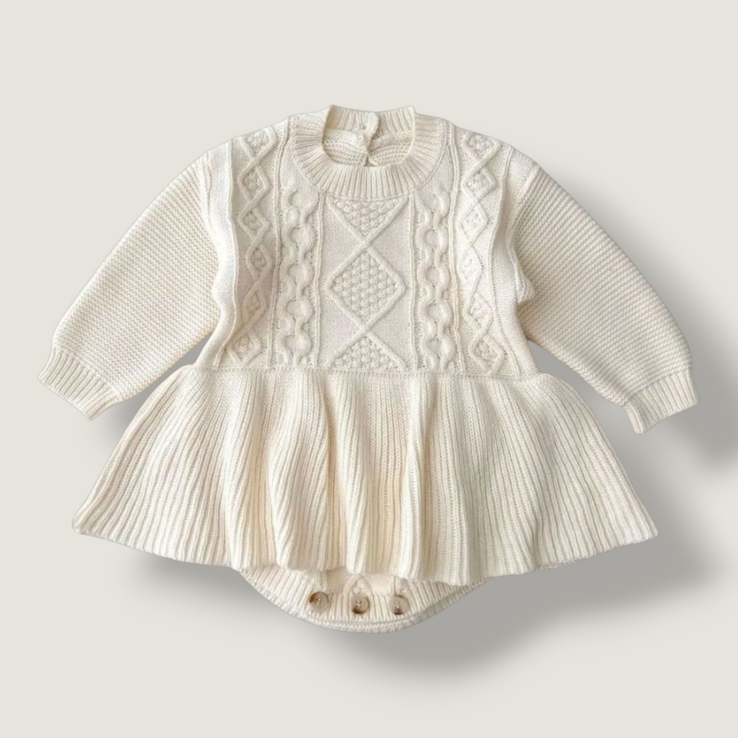 Willow Knit Romper Dress